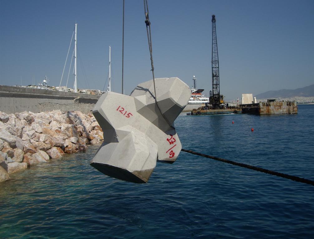 9. Improvement of the technical charateristics of the Main Breakwater at Zea Marina, Pireaus